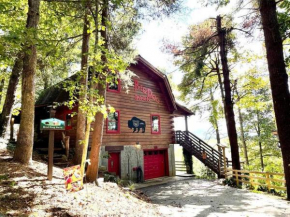 Red Dog Barn: See bison traverse in front of cabin